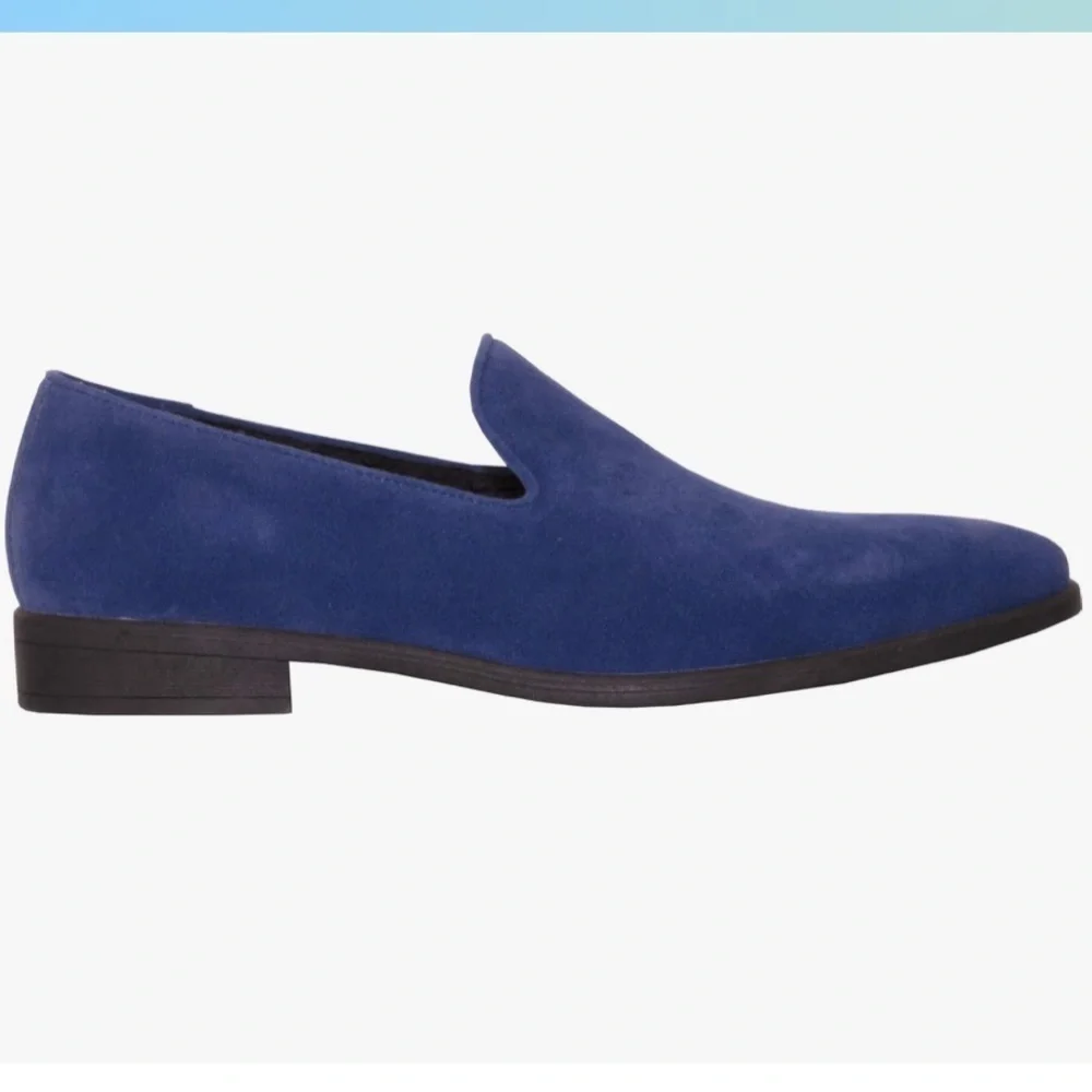 New VANGELO Men Dress Shoe Vallo-3 King-5 Loafer Slip-on  8Wide - Picture 2 of 12